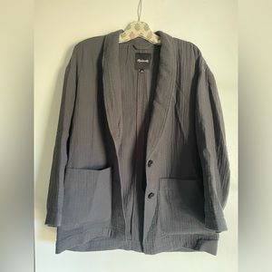 Madewell Cotton Blazer, Size M